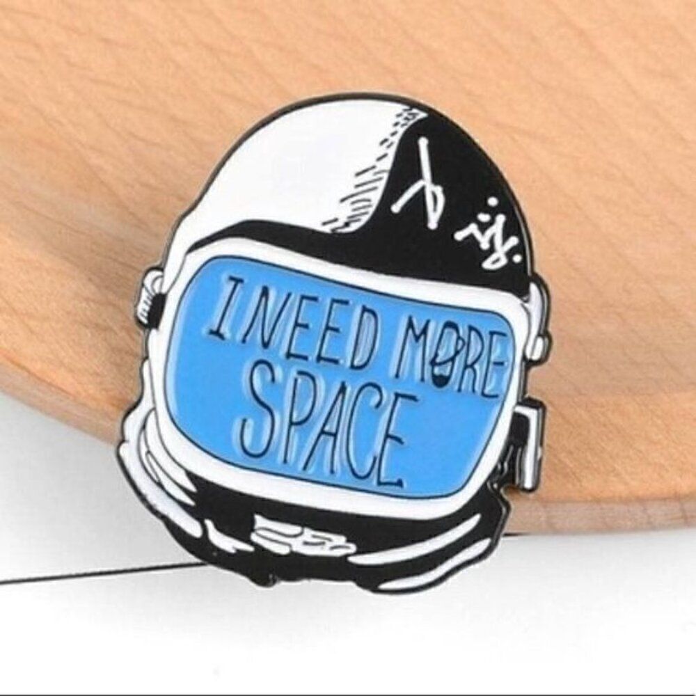 3/20 I Need Space Enamel Pin